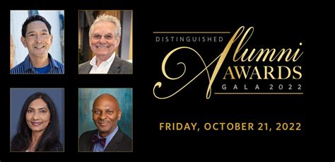 Announcing The 2022 Distinguished Alumni Award Recipients