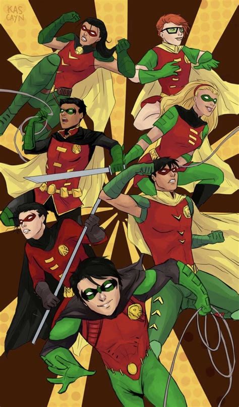 Robins Batman Herói Herois