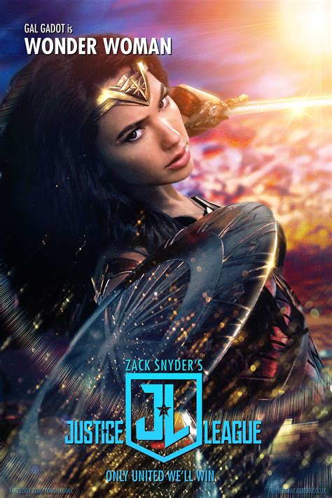 Zack Snyders Justice League Wonder Woman By Portalcomic On