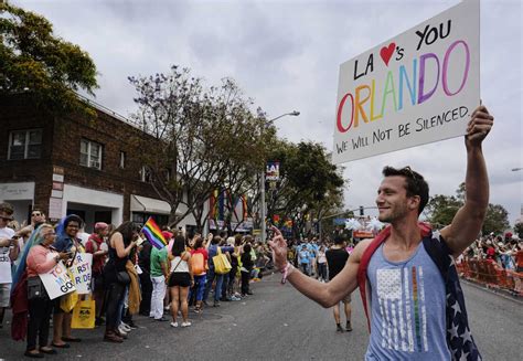 Lgbt Community Mourns Orlando Attack Boosts Security At Pride Events The Two Way Npr
