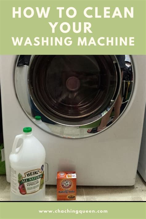 Vinegar And Baking Soda To Clean Washing Machine Machine Bjz