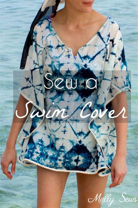 Can't wait to lay out on the beach or. Tutorial: Beach swimsuit cover-up | Summer sewing patterns, Beach swimsuit cover, Diy swimsuit