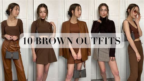 10 Brown Aesthetic Outfit Ideas Styling Brown In Your Wardrobe Youtube