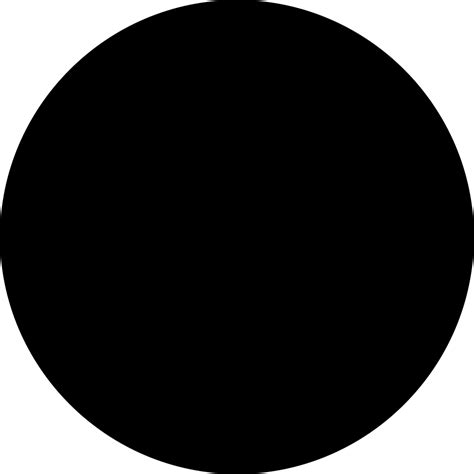 Black Circle Svg Png Icon Free Download (#29736) - OnlineWebFonts.COM