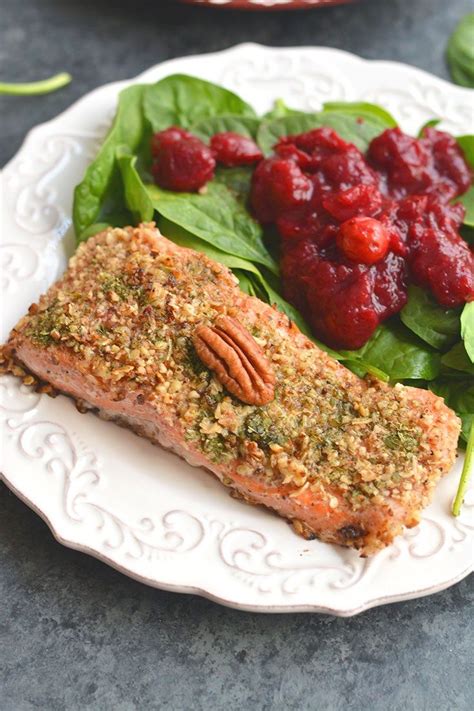 Lower in calories than soy and cow's milk, oat milk is also a better source of fiber and, surprisingly, has more calcium than cow's milk! Pecan Oat Salmon | Fish recipes healthy, Healthy gluten ...