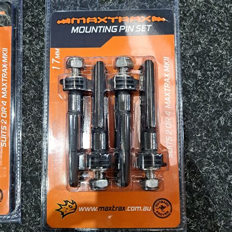 Maxtrax Mounting Pin Set Mkiixtreme Mtxmpsx 4x4offroadsolutions