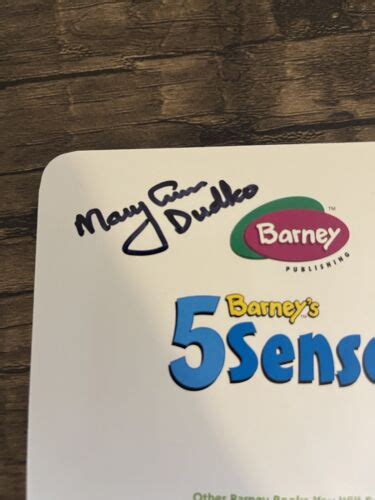 Barney Ser Barneys 5 Senses By Mary Ann Dudko And Margie Larsen