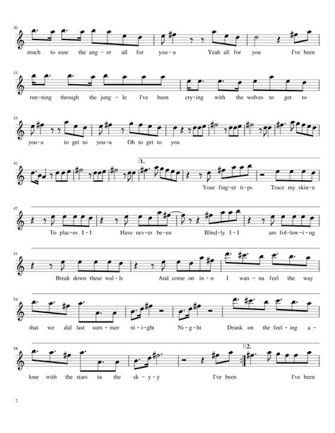 Flute Cafe Wolves By Selena Gomez And Marshmello Flute Sheet Music