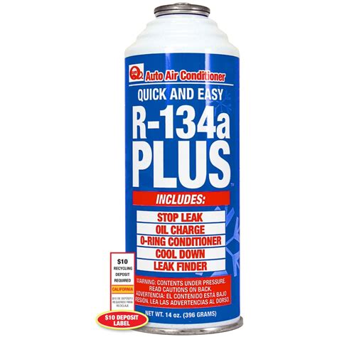 Ac Certified Pro R 134a Plus Refrigerant 14oz