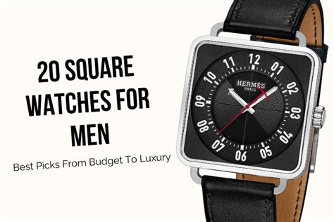 20 Square Watches For Men Best Picks From Budget To Luxury Watchranker