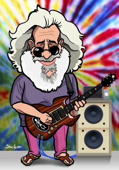 Artstation Jerry Garcia The Grateful Dead