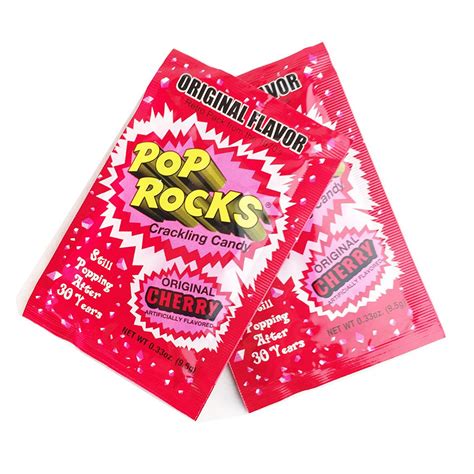 Pop Rocks Cherry Lolli And Pops