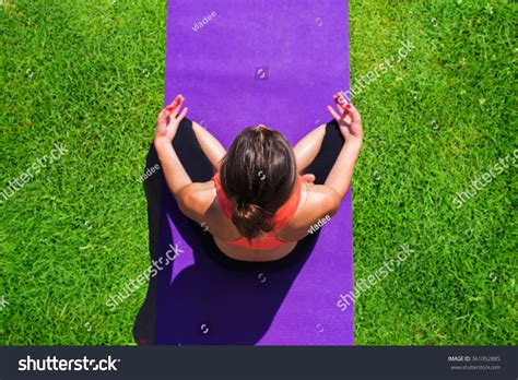 Young Girl Doing Yoga Park Stock Photo 361052885 Shutterstock