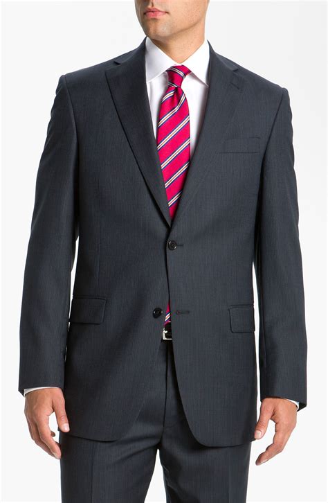 Free delivery and returns on ebay plus items for plus members. Hart Schaffner Marx Pinstripe Suit in Blue for Men (navy ...