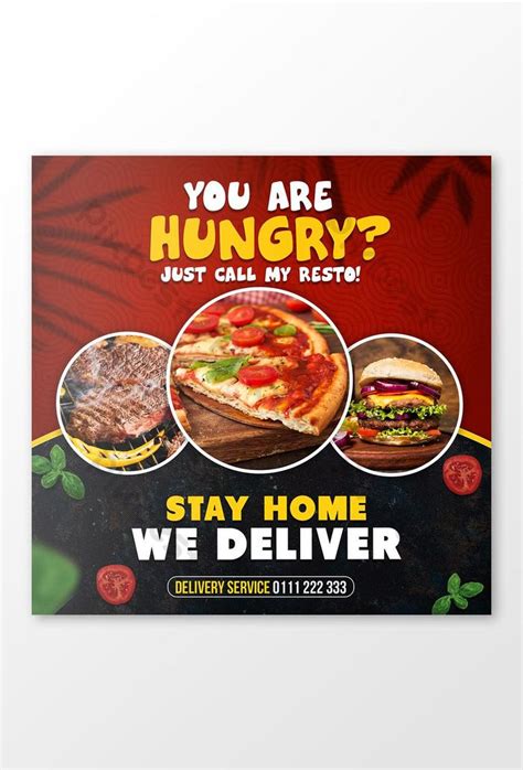 Maybe you would like to learn more about one of these? Food Delivery Service,Promotion Template | PSD Free ...