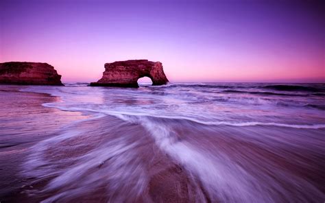 Sunlight Landscape Waterfall Sunset Sea Lake Water Rock Nature