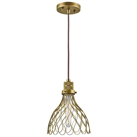 Get free shipping on qualified kichler ceiling lighting accessories or buy online pick up in store today in the lighting department. Kichler 43127NBR Devin Modern Natural Brass Mini Ceiling ...