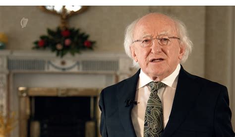 irish president expresses pride that native americans receiving such generous support from
