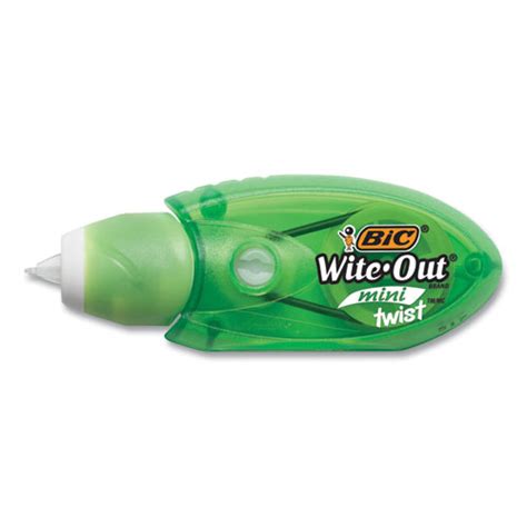 Bic Wite Out Mini Correction Tape White Pack Of 2 Womtp21 For Sale
