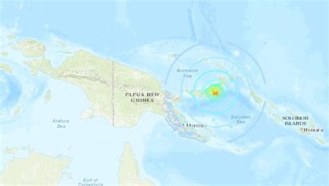 70 Quake Hits Papua New Guinea Nz