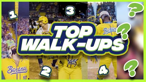 Top Five Batter Walk Ups The Savannah Bananas