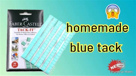 How To Make Blue Tack At Home Diy Tack It Making At Home How To