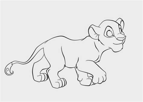 Lion cub coloring pages | Free Coloring Pages and Coloring Books for Kids