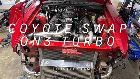 On3 Coyote Swap Turbo Kit Install Part1 Youtube