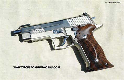 Sig Sauer P226 Elite Wcustom Nickel Plating