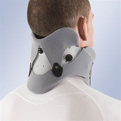 Two Piece Cervical Collar Rigid Cervical Orthosis With Occipital