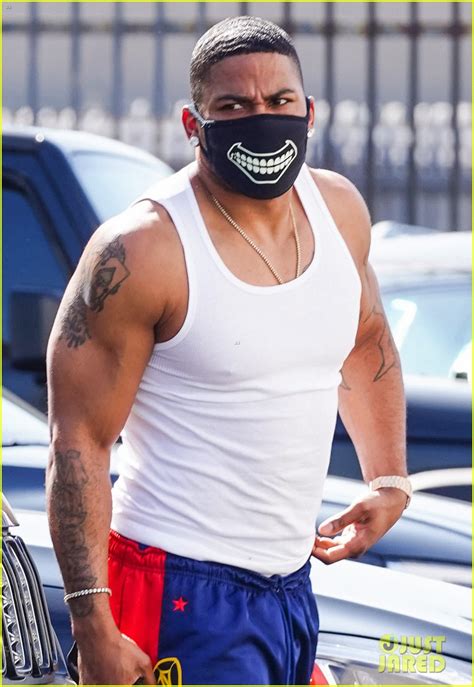 Nelly Goes Shirtless Leaving Dwts Rehearsals Photo Dancing