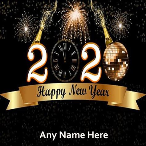 Happy New Year Eve 2020 With Name Happy New Years Eve Happy New Year