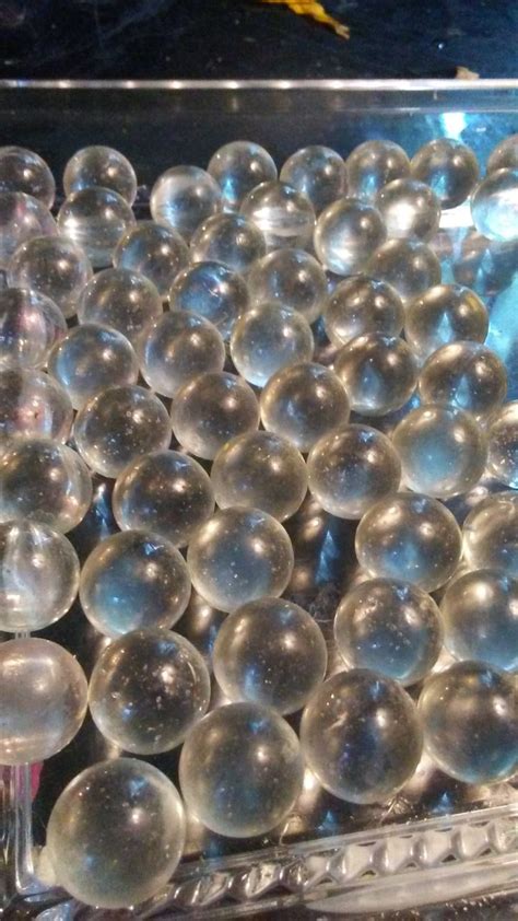 100 Beautiful Clear Glass Marblesgems Approx 12 By Ckjsupplies