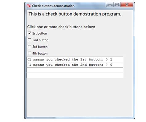 Python Programming Gui Checkbutton Widget Instructables