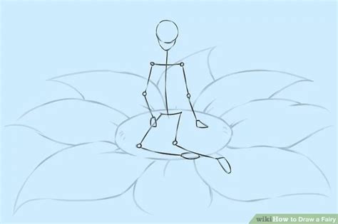 4 Ways To Draw A Fairy Wikihow Fairy Paintings Fairy Artwork
