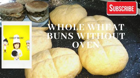 Whole Wheat Buns Recipe Without Oven Homemade Quick And Healthy Youtube