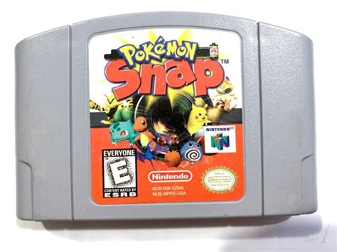 Pokemon Snap Nintendo 64 N64 Game Tested Working Authentic Ebay