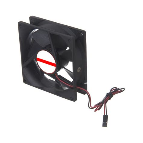 Cooling Fan 12v 2 Pin Motherboard Connector 80mm X 80mm X 25mm Iec