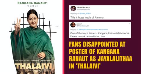 First Look Of Kangana Ranaut As Jayalalithaa In ‘thalaivi Has Been