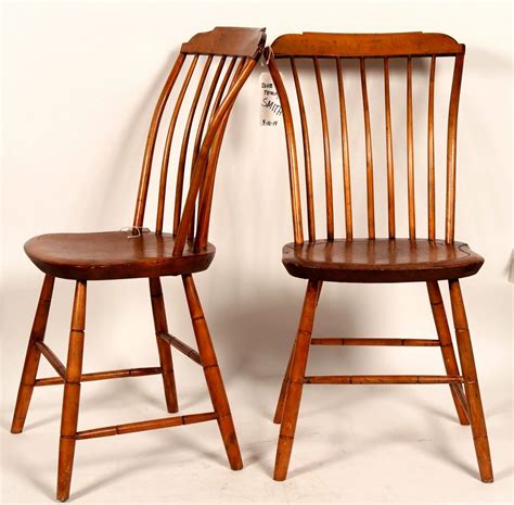 Two Antique Wooden Chairs 109349 Holabird Western Americana Collections