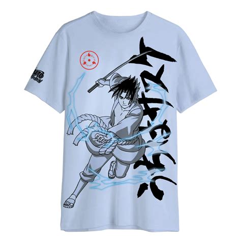 Naruto Shippuden Sasuke Oversize T Shirt Men Xxl Shopforgeek