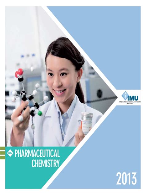 Pharmaceutical Chemistry Brochure Pdf Pharmacology Medicinal