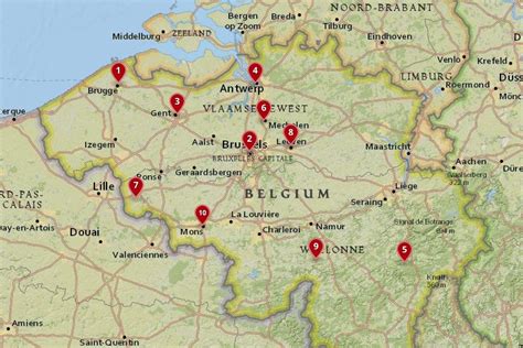 10 Best Places To Visit In Belgium With Map Touropia Images And