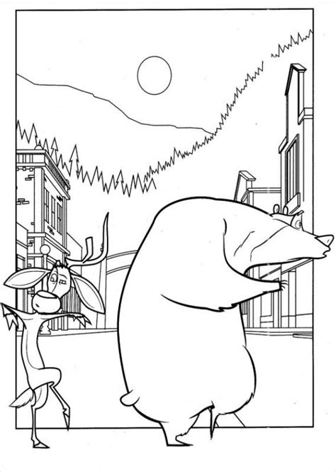 Open Season 3 Coloring Page Coloring Pages 🎨