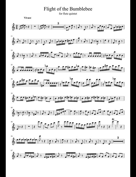 1 Sheet Music For Flute Download Free In Pdf Or Midi