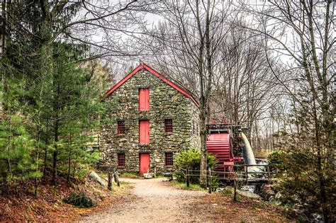 Wayside Inn Grist Mill Photograph By Monica Wellman Pixels