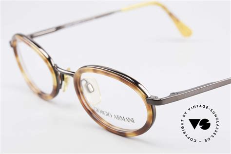 Glasses Giorgio Armani 258 90s Oval Vintage Eyeglasses