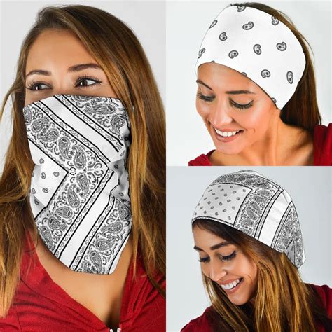 The Woman Is Wearing A Bandana To Protect Her Eyes From Sunburns And