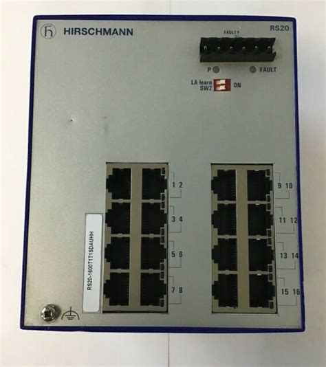 Hirschmann Rs T T Sdauhh Rail Switch Vdc Vac Hz Ebay