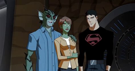 Young Justice Miss Martian And Superboy Break Up